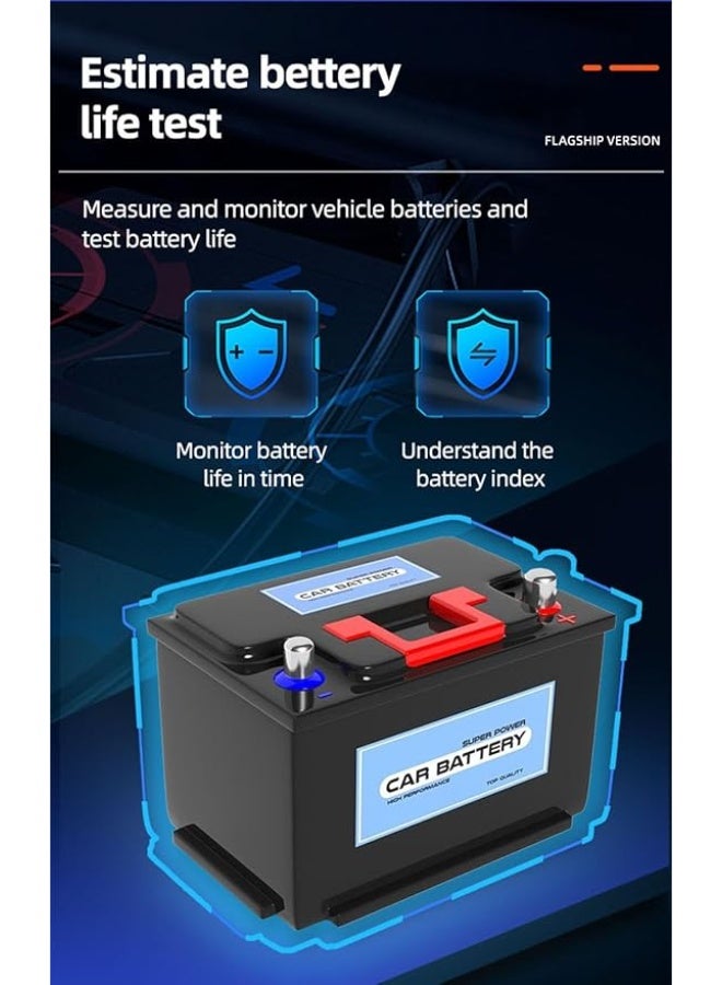 OBD2 Car Scanner- 2 in 1 Professional Car Diagnostic Tool With Battery Health Test, Cloud AI 2.8" IPS Display, 25 Languages, Advanced App extension | for All 1996+ Vehicles - Image 5