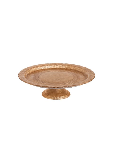 Plate with base for cakes and pastries, size 30 cm, height 10 cm
