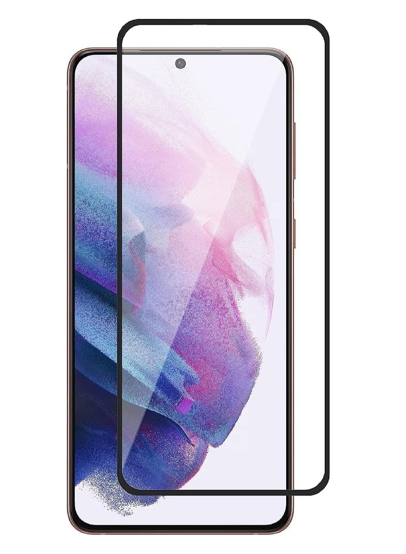 HuHa Screen Protector for Samsung Galaxy S21 FE 5G, Ultra slim HD 2.5D Pro-Fit Premium Tempered Glass Screen Protector -Transparent  - Image 2