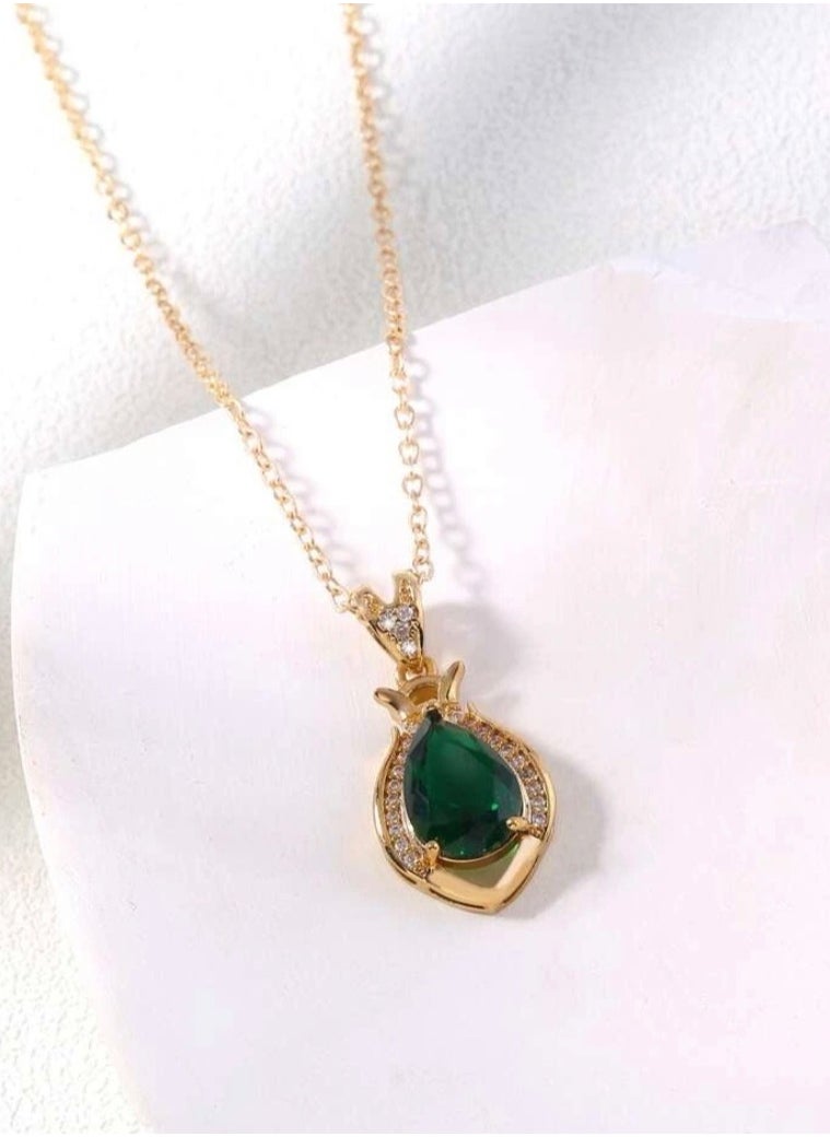 sixtyfour Trendy Gold Plated Necklace For Women  - Image 3