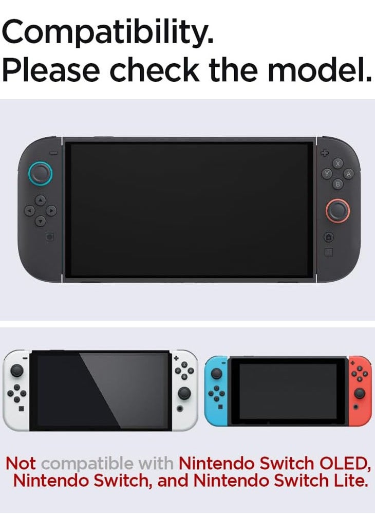 Spigen GLAStR Slim HD Nintendo Switch 2 Screen Protector (2025) Premium Tempered Glass - [2 Pack]  - Image 2