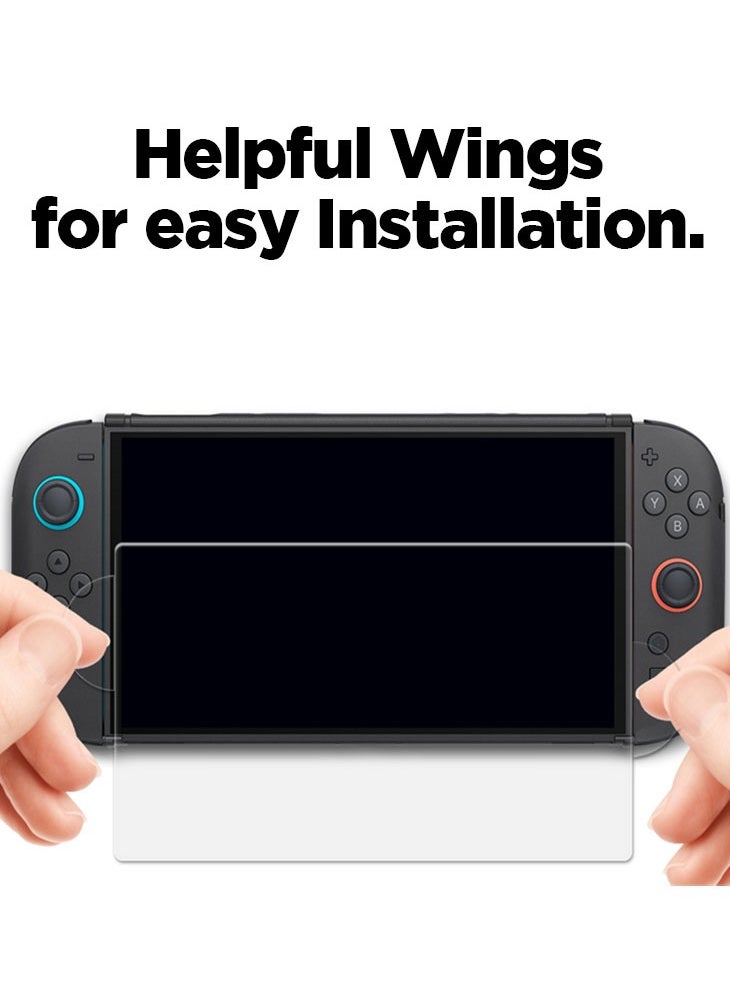 Spigen GLAStR Slim HD Nintendo Switch 2 Screen Protector (2025) Premium Tempered Glass - [2 Pack]  - Image 3