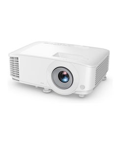 Projector with Digital Light Processing (DLP) technology, 4000 lumens, 20000:1 contrast ratio, dual HDMI ports, high contrast 20000:1, VGA, automatic keystone correction, Smart Eco technology.