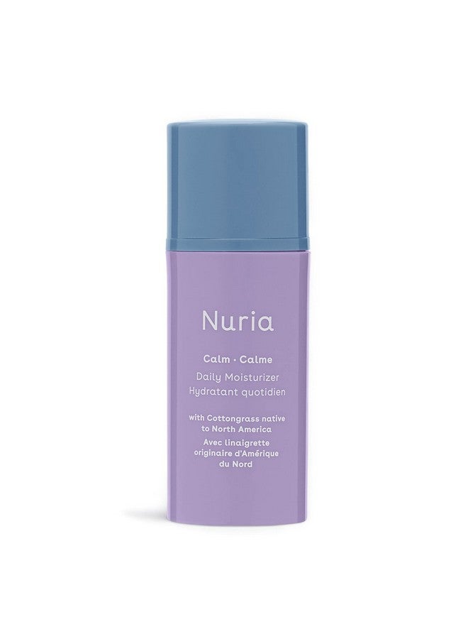 Nuria Calm Daily Moisturizer For Face Fragrancefree Face Moisturizer For Sensitive Skin With Cotton Grass Shea Butter And Cocoa Butter 30Ml/1 Fl Oz - Image 1