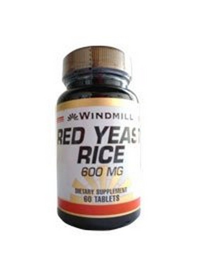 Windmill Red Yeast Rice 600 mg Tabs, 60 ct