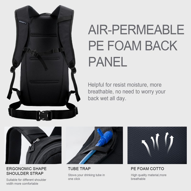 SEMSTY 12L Ski & Snowboard Backpack, Backcountry Backpack for Men Women - Image 4