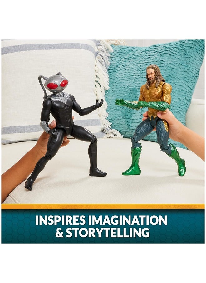 AQUAMAN - Dc Comics, Aquaman Action Figure, 12 Inch, Detailed Sculpt And Movie Styling, Easy To Pose, Collectible Superhero Kids Toys For Boys & Girls - Image 1