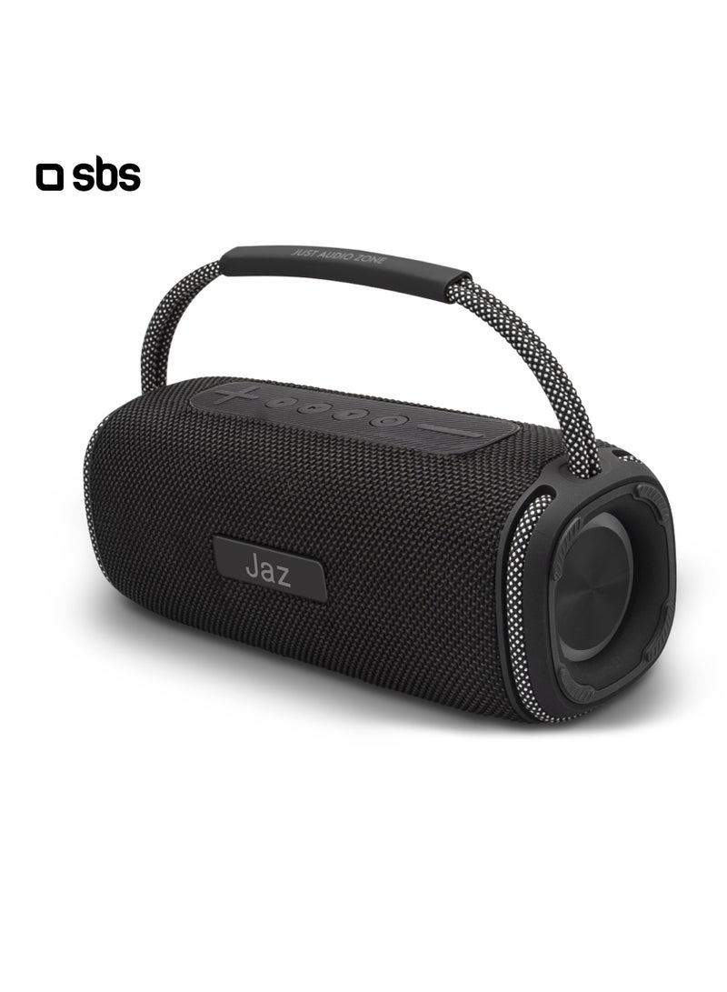 SBS مكبر صوت محمول بتقنية البلوتوث مع شهادة مقاومة الماء IPX6، تصميم بسيط، مكبر صوت متعدد المدخلات مع حزام ومصباح LED، مريح، صوت عالي الجودة يجعل مكبر صوت SBS خيارًا شائعًا - Image 3