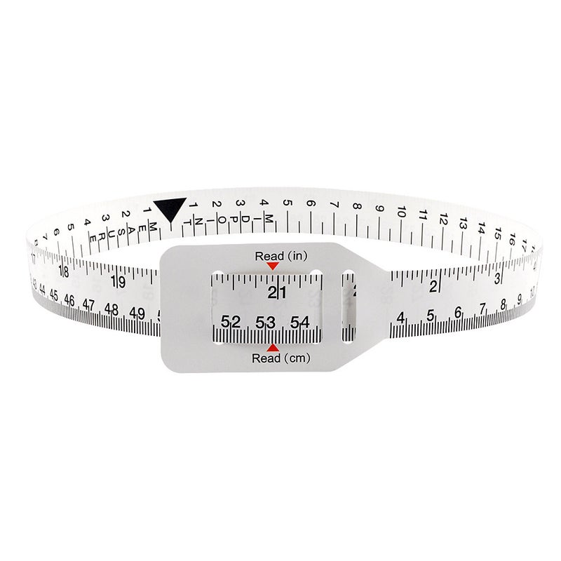 PP MUAC Measuring Tape 60cm head circumference measure tool 56cm/22inch(The back is split in half 28cm)