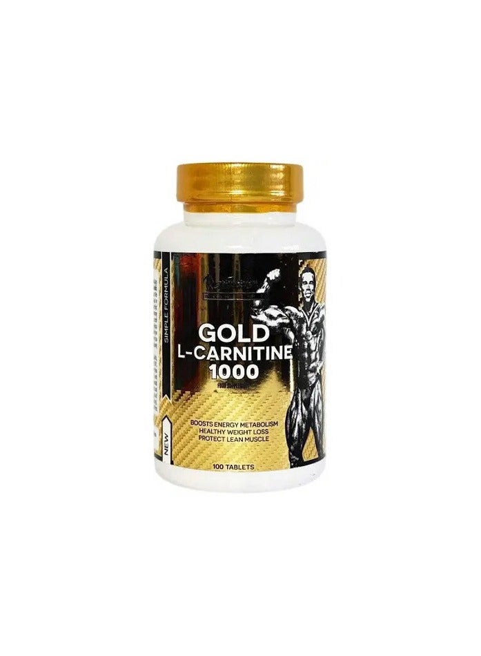 KEVIN LEVRONE Gold L-Carnitine 1000 100 tablets - 100 Serving