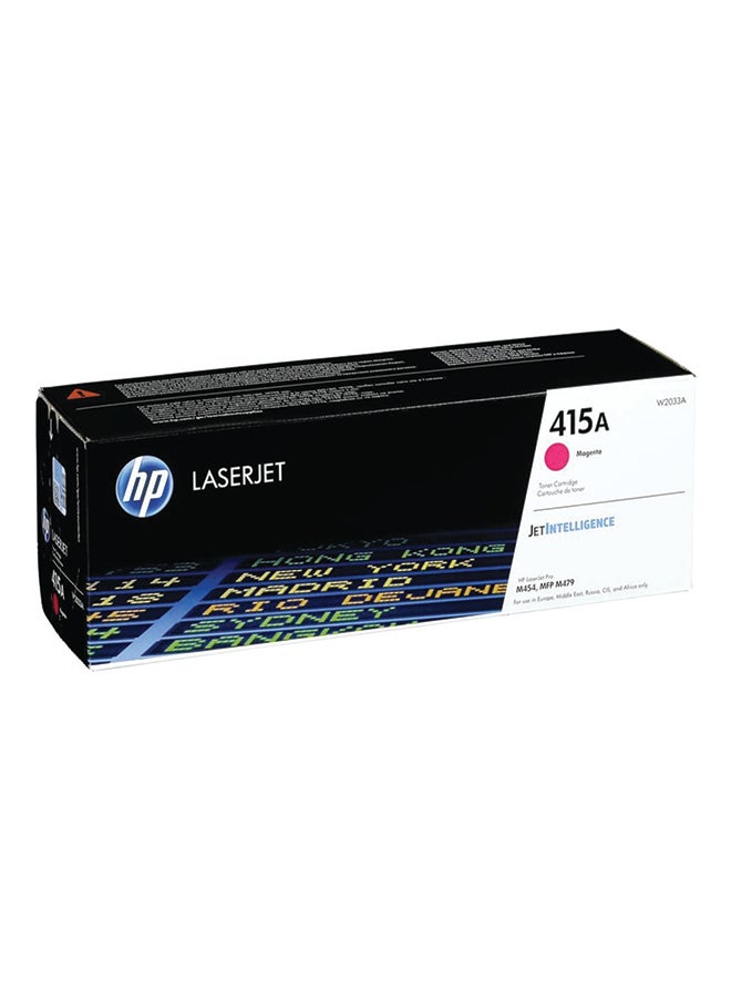 HP خرطوشة حبر 415A طراز W2033A أرجواني - Image 2