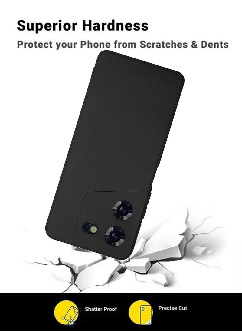 TEAM LUXURY TECNO Pova 5 Silicone Back Case Cover Mobile Phone Accessories with Anti-drops Anti-fingerprints Camera Protection Soft Anti-scratches Anti-drops Anti-fingerprints Protector For TECNO Pova 5  - Image 4