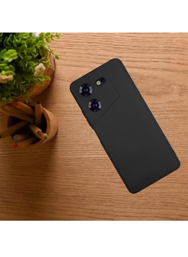 TEAM LUXURY TECNO Pova 5 Silicone Back Case Cover Mobile Phone Accessories with Anti-drops Anti-fingerprints Camera Protection Soft Anti-scratches Anti-drops Anti-fingerprints Protector For TECNO Pova 5  - Image 5