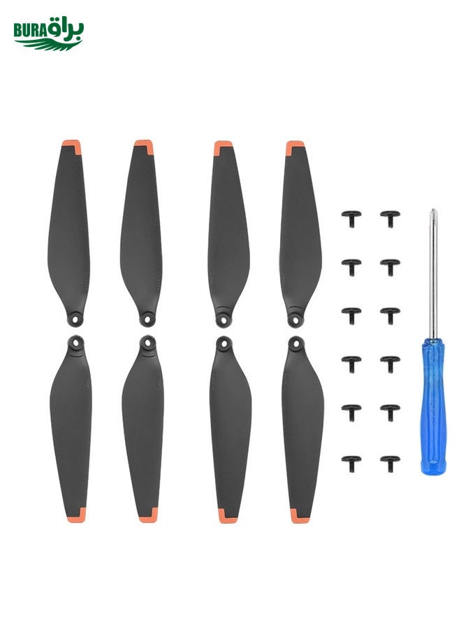 BURAQ - For DJI Mini 4 Pro 2pairs  Drone Propeller Blades 6030F Props Replacement Parts - Image 1