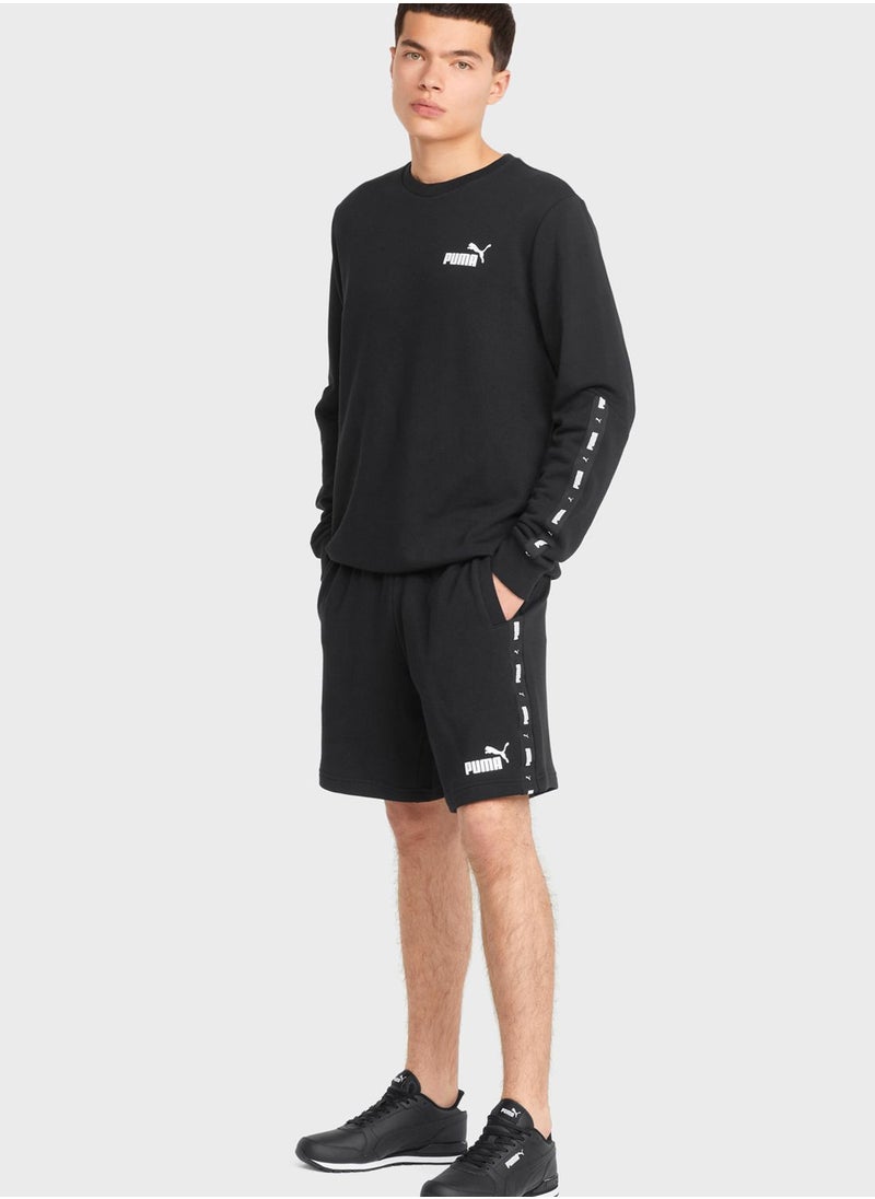 PUMA - 9" Essential Tape Shorts - Image 1