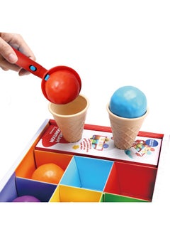 RAINBOW TOYFROG Ice Cream Toy (9 Pcs) - Pretend Play Toys For Toddlers- Multi Color Ice Cream Play Set , Ice Cream Maker For Kids, Dramatic Ice Cream Shop For Kids ,Perfect Scoop And Ice Cream Balls For Preschool.  - Image 2