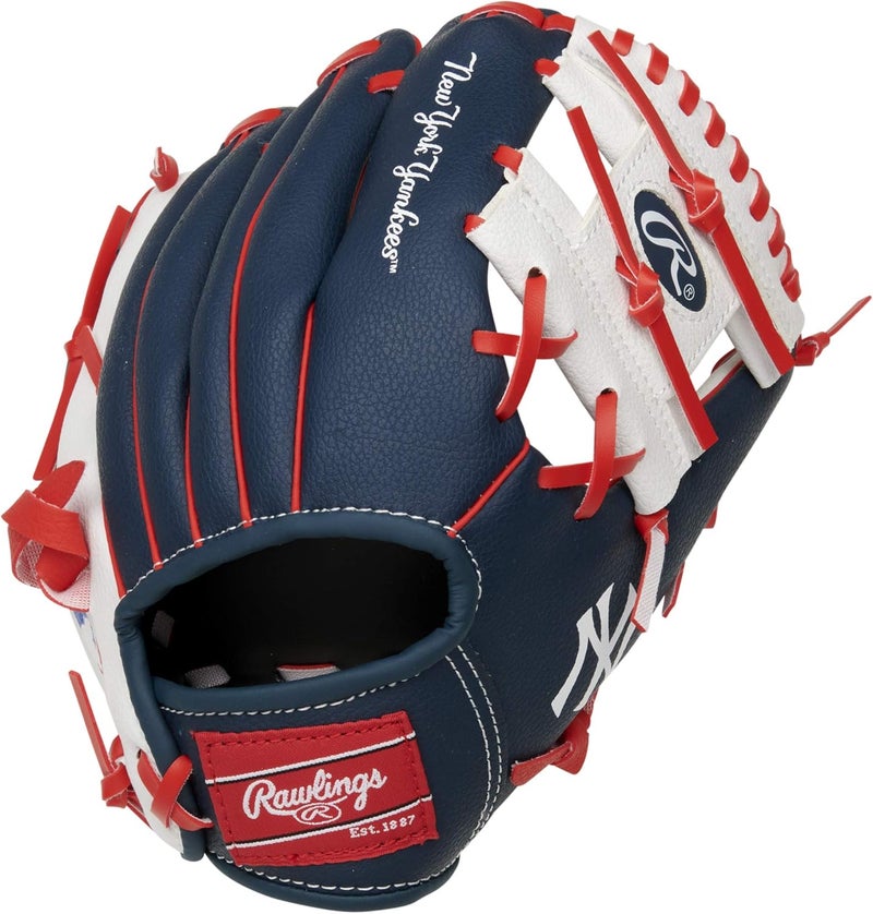 Rawlings | MLB Players Glove Series | T-Ball & Youth Baseball Gloves | 10" | All MLB Teams - Image 3