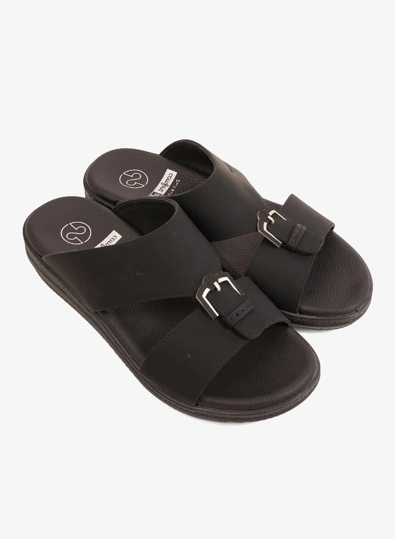Comfort Plus COMFORT PLUS INFINITY STEP ARABIC SANDALS BLACK
