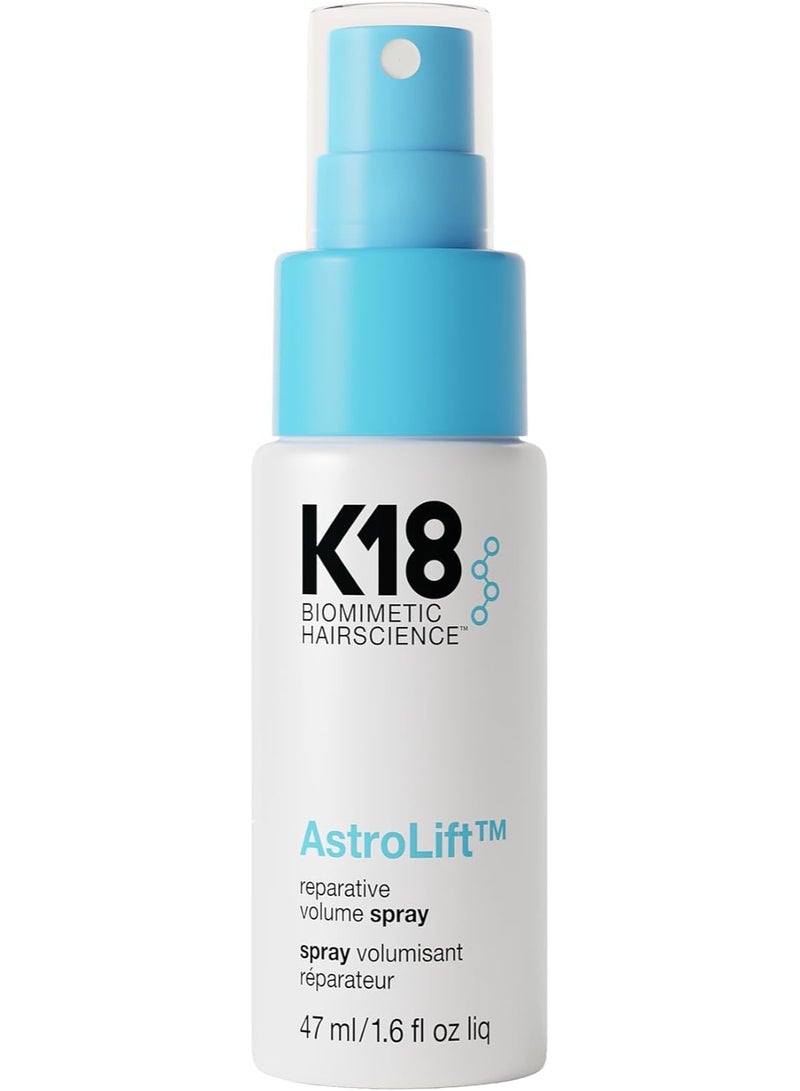 K18 AstroLift reparative volume spray, 2-day hair thickening + hold for thin, fine, fragile hair, non-sticky, non-crunchy, humidity-resistant volumising spray, 1.6 fl oz - Image 1