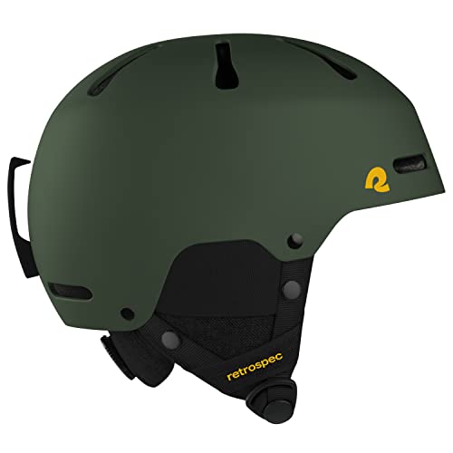 Retrospec Comstock Snow Helmet - Adult & Youth Snowboard Helmet with Adjustable Fit, Protective Shell & Breathable Vents for Men, Women, Boys & Girls - Image 1