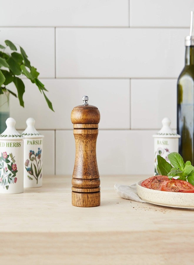 UMIKAkitchen XELYTON Salt and Pepper Crusher - Salt and Pepper Shakers with Adjustable Coarseness by Ceramic Rotor - Stainless Steel Pepper Mill Shaker and Salt Crushers Mills (Pepper) - Image 2