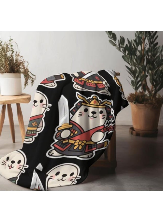 عام بطانية رقيقة من الفانيلا الكرتونية للأطفال والرضع (دافئة ومريحة، ومناسبة للنوم والألعاب) 70 سم * 100 سم - Image 4