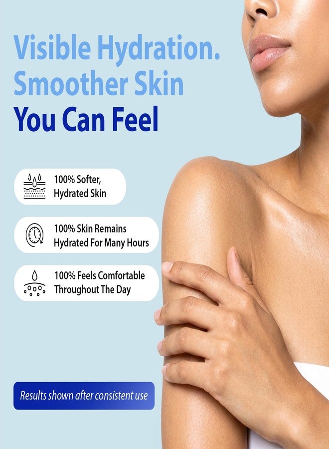 Dr. Denese HydroShield Advanced Body Emulsion 8 oz – Lightweight Hydrating Body Lotion with Hyaluronic Acid, Multi-Peptides, Ceramides & Matrixyl 3000 – Fast-Absorbing Moisturizing Body Cream - Image 4