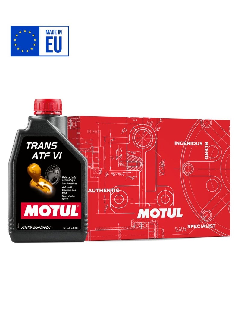 MOTUL - TRANS ATF VI (12 X 1 Liter Carton) Imported from Europe - Image 1