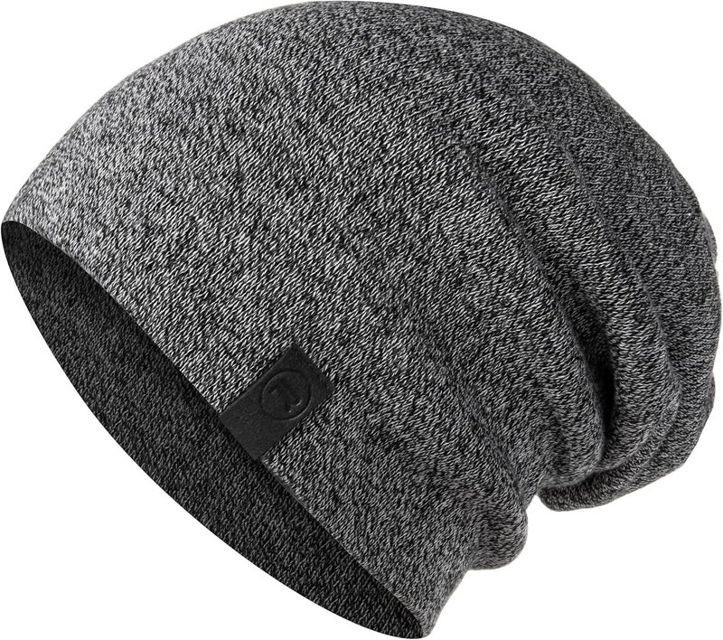 Revony Warm Slouchy Beanie Hat - Deliciously Soft Daily Beanie in Fine Knit - Image 1