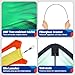 SGftre Complete Kite with Handle Line AccessoriesEasy to Fly for Kids Adults Perfect for Beach Park Family Outdoor Activities Green Shark 1 - Image 4