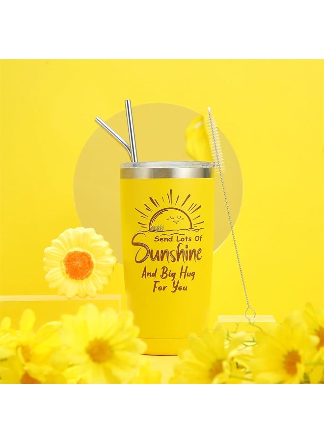 بيوينتي 10PC شموع عطرية وقنابل الحمام مجموعة,هدايا للنساء لعيد ميلاد يوم المرأة يوم الأم,مجموعة حمام الفقاعة هدايا للمرأة,مجموعة هدايا سبا الاسترخاء للنساء (الأصفر) - Image 5