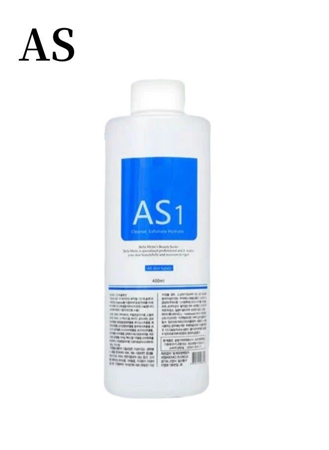 AS1 SA2 AO3 Aqua Peeling Solution Premium Salon Professional Dermabrasion Serum for Small Bubble Skin Care Facial Mask Machine (AS1,400ml) - Image 1