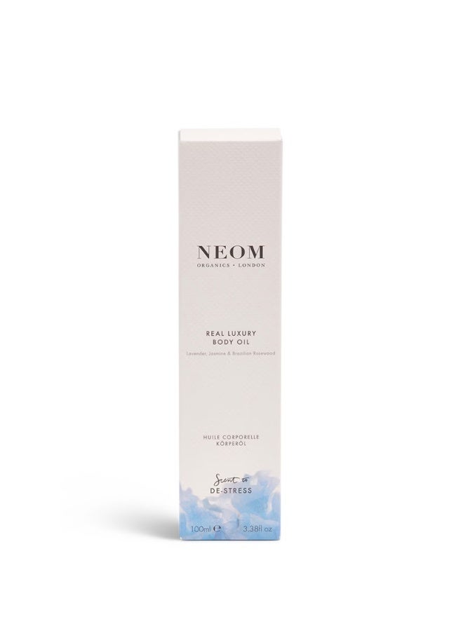 نيوم زيت الجسم الفاخر الحقيقي من نيوم أورجانيكس لتخفيف التوتر، 100 مل - Image 4