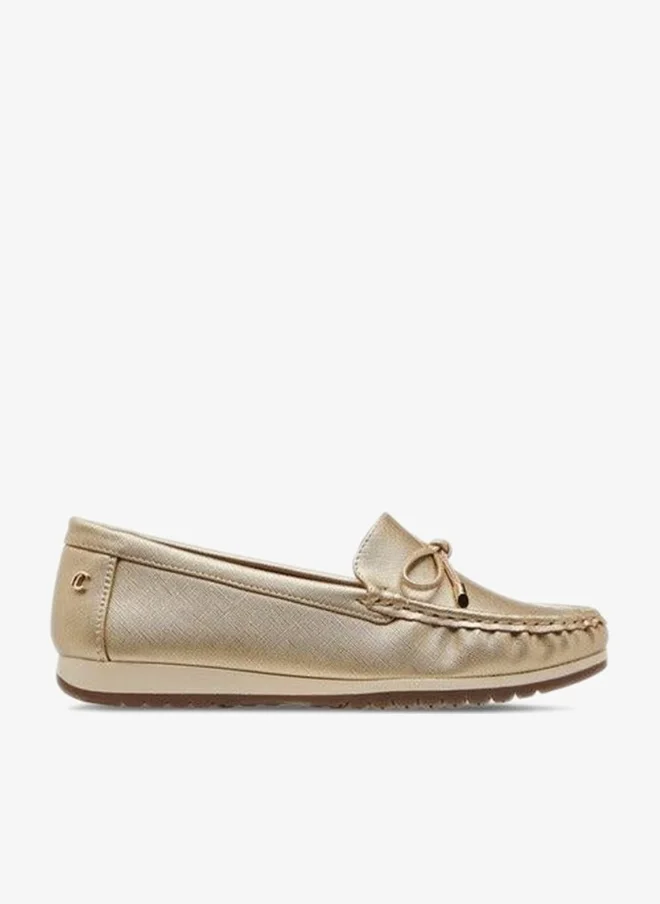 Le Confort Women's Bow Detail Slip-On Moccasins