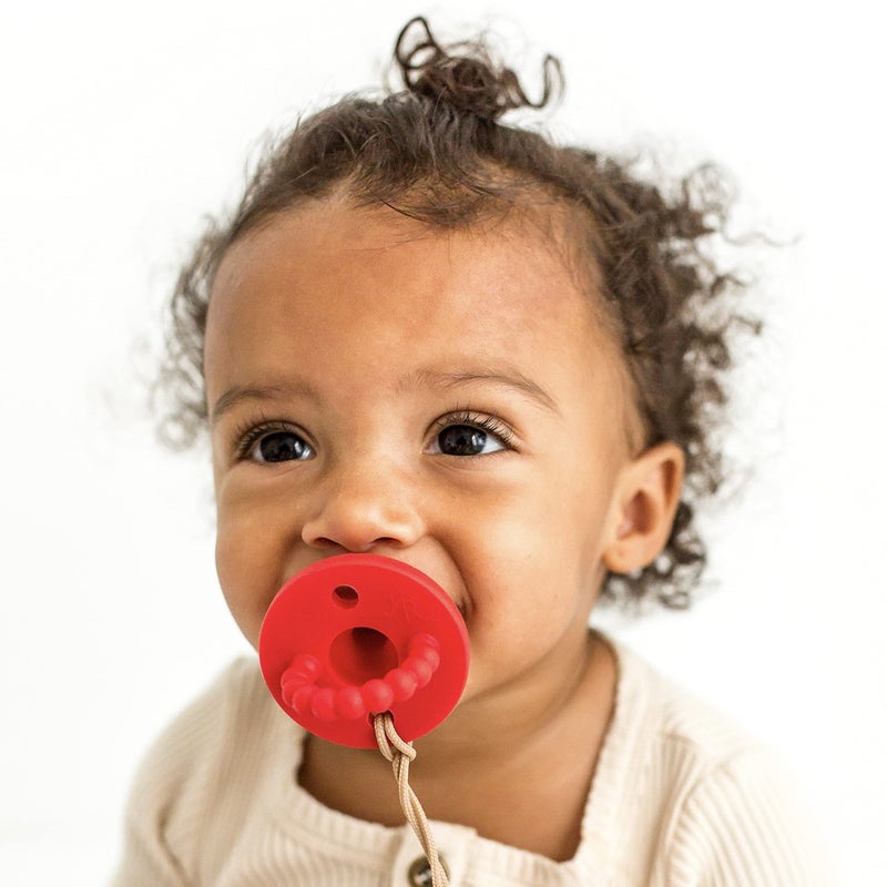 Ryan & Rose Cutie Pat Pacifier Teether (Stage 1  Red) - Image 3