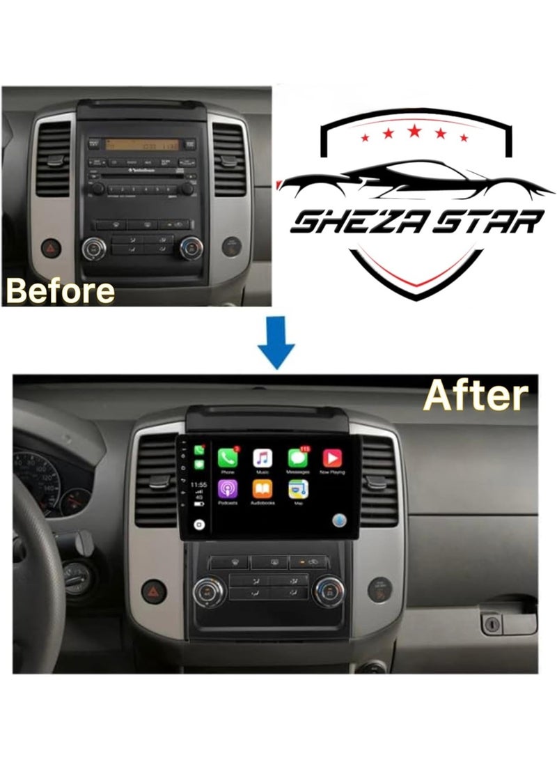 SHEZA STAR Android Car Stereo for Nissan terrain 2009-2012 4GB RAM 32GB ROM Support Carplay, M-Link Wi-Fi BT, Radio GPS, 9 Inch IPS Touch Screen with AHD Camera Included  - Image 2