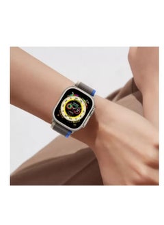 ACLIX Trail Loop Watch Band Strap for Apple Watch Ultra 49mm/45mm/44mm/42mm Blue/Gray  - Image 2