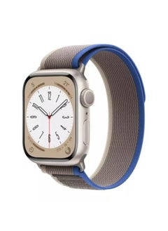ACLIX Trail Loop Watch Band Strap for Apple Watch Ultra 49mm/45mm/44mm/42mm Blue/Gray  - Image 3