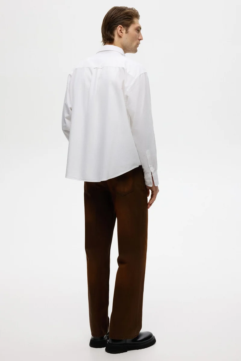 H&M  Relaxed Fit Oxford shirt for Men | Best Price UAE
