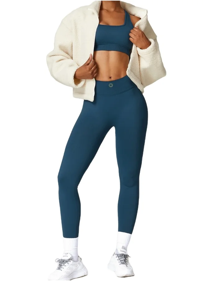 كون.يوغا KAWN YOGA Womens High Waist Contour Seamless Workout sport Leggings Yoga Pants Tummy Control Running Pants.