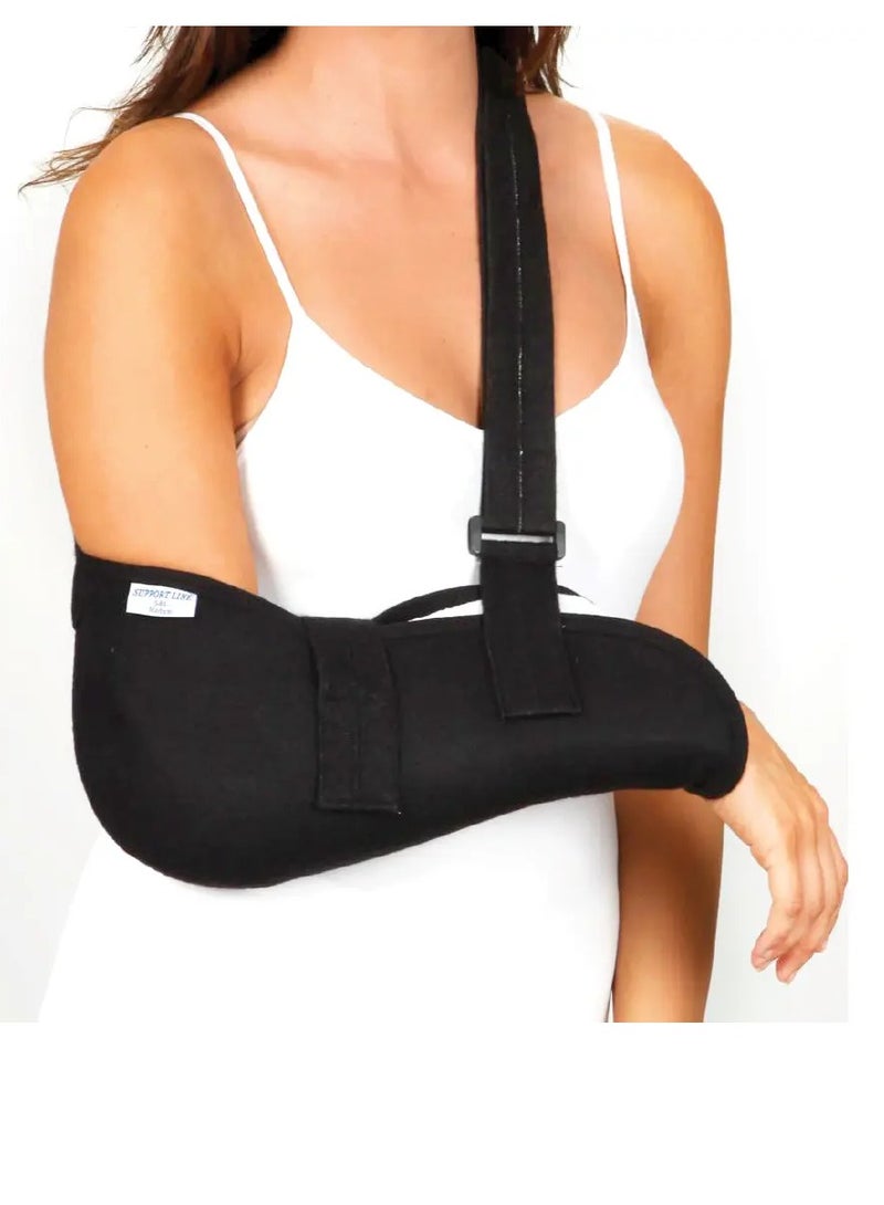 AID PLUS حمالة ذراع (لوكس) صغيرة - دعم مريح وقابل للتعديل لاستعادة إصابة الذراع