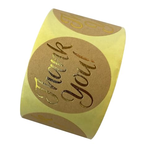 Great Papers! Thank You Stickers, Self-Adhesive, for Small Businesses, Gifts, and Weddings, 250 Pack (2017012) - Image 5