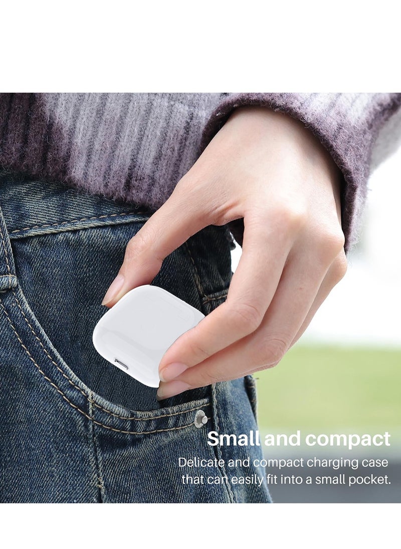 Jliyru - Bluetooth Earphones, In-Ear True Wireless Earbuds, Hifi Stereo, Dual Mic, For Android and iOS - White - Image 1