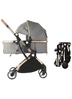 Portable Baby Stroller Specific Design For Traveling, New Born baby pram, TR20 (Grey)