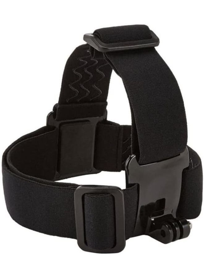 Generic Action Camera Head Strap Mount Adjustable Helmet Headband Belt Compatible with Gopro Hero  - Image 1