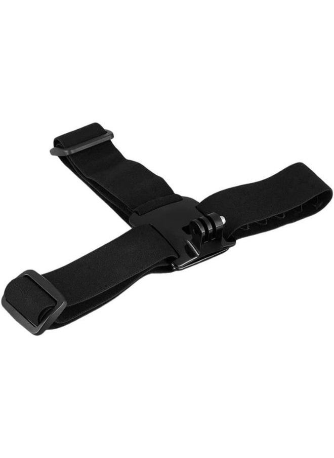 Generic Action Camera Head Strap Mount Adjustable Helmet Headband Belt Compatible with Gopro Hero  - Image 2