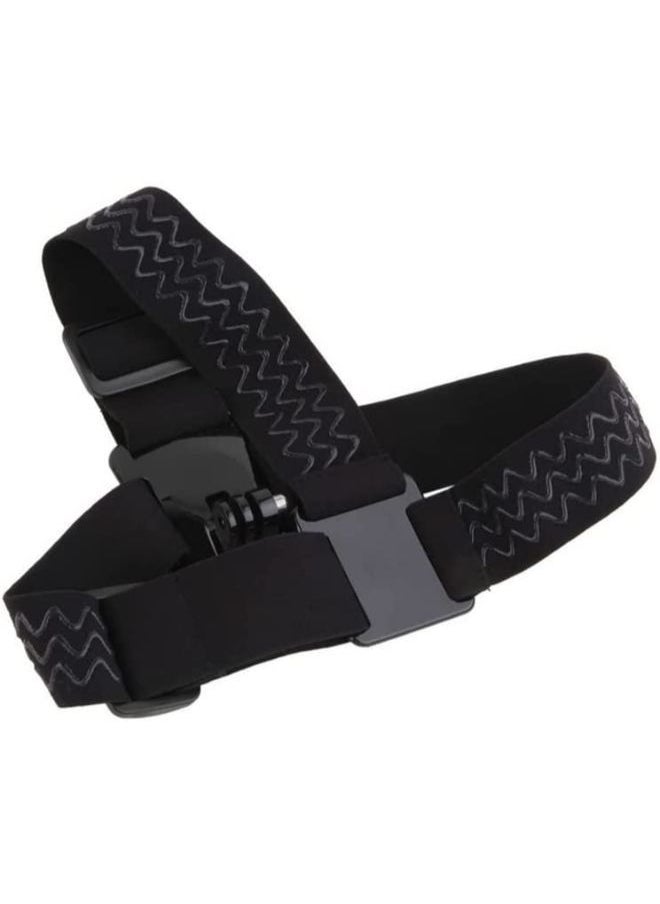 Generic Action Camera Head Strap Mount Adjustable Helmet Headband Belt Compatible with Gopro Hero  - Image 3