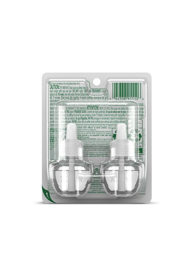 Air Wick Air Wick Plug in Scented Oil Refill, 2ct, Paradise Retreat, Air Freshener, Essential Oils  - Image 3