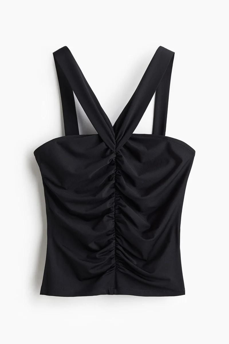 اتش اند ام بلوزة بتفاصيل متجمعة