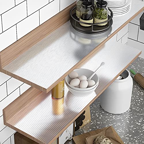 VishAl smart MAll Kitchen Sheets for Shelves Waterproof Cupboard mats roll for Wardrobe Anti Slip mat for Kitchen Cabinet Shelf Liners Sheet roll for Floor Platform Fridge (Strip Foil Sticker) - Image 3